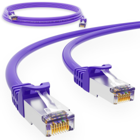 CAT.6 Patchkabel S/FTP LILA 5m
