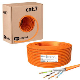 Netzwerkkabel CAT.7 ORANGE 25m