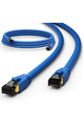 Patchkabel CAT.8.1 S/FTP LSZH BLAU 1,0m
