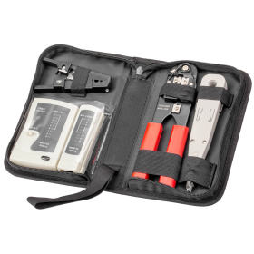 Netzwerk Werkzeug Set, 4-teilig, mit Tasche
