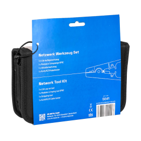 Netzwerk Werkzeug Set, 4-teilig, mit Tasche