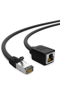 RJ45 Patchkabelverlängerung Schwarz 10m