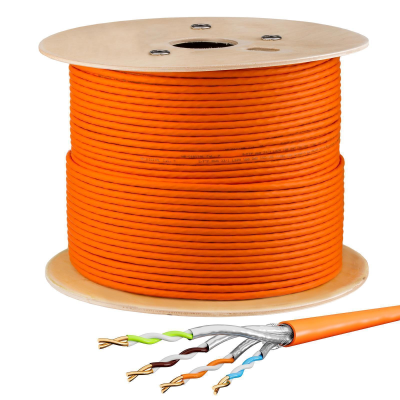 Netzwerkkabel CAT.7 ORANGE 1000m