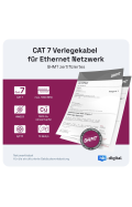 Netzwerkkabel CAT.7 ORANGE 1000m