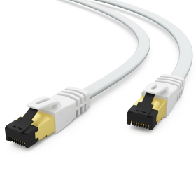 Patchkabel U/FTP Cat8.1 / PVC (WEISS)  1m