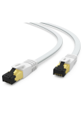 Patchkabel U/FTP Cat8.1 / PVC (WEISS)  1m