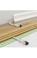 Patchkabel U/FTP Cat8.1 / PVC (WEISS)  1m