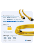 Patchkabel CAT.8.1 S/FTP LSZH GELB 20,0m