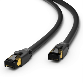 Patchkabel CAT.8.1 S/FTP LSZH SCHWARZ 1,5m