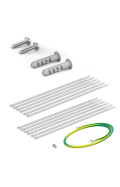 Patchpanel 4/6/8/12/16 Port mit Keystone Cat 6a 12 Port