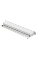 hb-digital Patchpanel Cat.6a STP 24-Port Lichtgrau