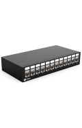 Patchpanel 4/6/8/12/16 Port mit Keystone Cat 8 12 Port
