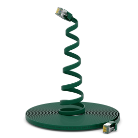 CAT.7 FLACH Patchkabel GR&Uuml;N 20m