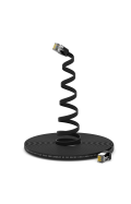 CAT.7 FLACH Patchkabel SCHWARZ 20m