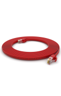 CAT.6 FLACH Patchkabel ROT 20m