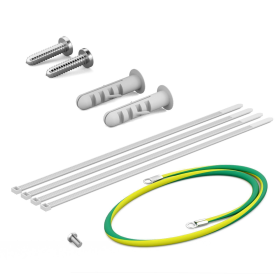 Patchpanel f&uuml;r Keystone Module 4 Port (HELLGRAU)