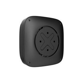 AJAX Funk-Rauchmelder Model 2 mit Hitze- und Rauch-Sensoren, Schwarz | FireProtect2-RB-HS