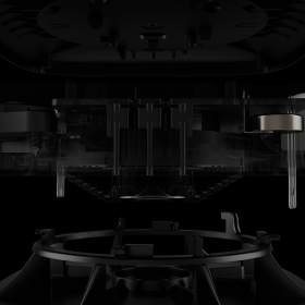 AJAX Funk-Rauchmelder Model 2 mit Hitze- und Rauch-Sensoren, Schwarz | FireProtect2-RB-HS