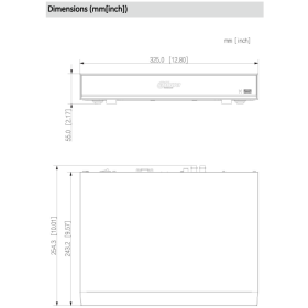 4 BNC + 4 IP-Kameras XVR-Rekorder DAHUA, 5-in-1, Gesichtserkennung, QuickPick, 8 MP Aufl&ouml;sung