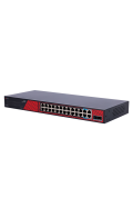 26-Port 24-PoE-Switch Safire, Gigabit, 2 HPoE, 2 SFP, 300W