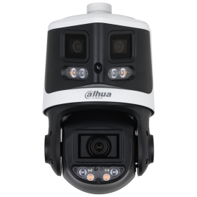 4 MP IP PTZ + 8 MP Panorama Kamera Dahua mit AutoTracking, 10X Opt. Zoom, Audio, 70 m Nachtsicht