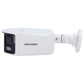 8 MP IP 180&deg; Bullet-Kamera Hikvision mit KI, Sirene, Mikrofon und 30 m Nachtsicht