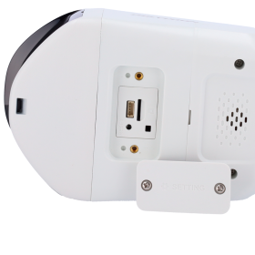 8 MP IP 180&deg; Bullet-Kamera Hikvision mit KI, Sirene, Mikrofon und 30 m Nachtsicht