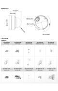 4 MP IP Dome-Kamera Hikvision mit KI, Mikrofon und 30 m KI-Farb-Nachtsicht