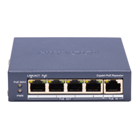 Hikvision Gigabit PoE-Repeater mit vier...