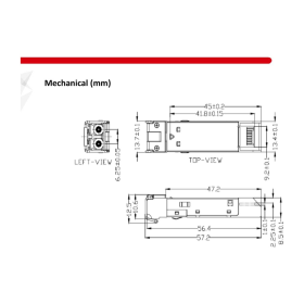 Hikvision 1,25-Gbit/s-SFP-Modul für...