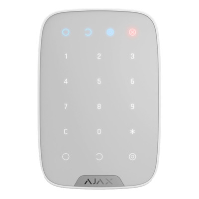 AJAX Funk-Bedienfeld mit Touch-Tastatur, Weiß | KeyPad