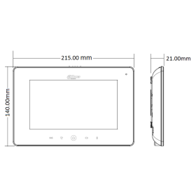 7" IP-Monitor mit integriertem Lautsprecher DAHUA