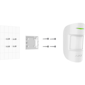 AJAX Funk-Bewegungsmelder mit Mikrowellensensor, Weiß | MotionProtectPlus