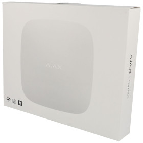 AJAX Funk-Alarmzentrale Plus, Wei&szlig; | HubPlus