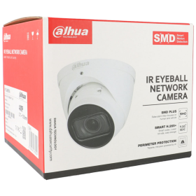 4 MP IP Turret-Kamera DAHUA mit KI, Mikrofon, Optischer Zoom, 40 m Nachtsicht