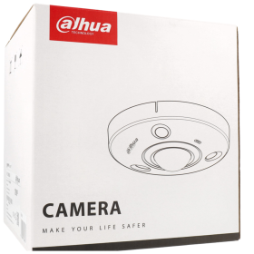 12 MP IP Fisheye-Kamera DAHUA mit PoE, 10 m Nachtsicht