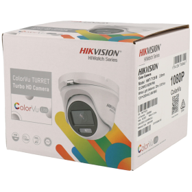 2 MP (Full HD) 4-in-1 (CVI, TVI, AHD, Analog) Dome-Kamera HIKVISION, ColorVu