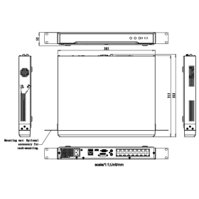 IP-Rekorder f&uuml;r 8 PoE-Kameras, HIKVISION, max. 12 MP Aufl&ouml;sung