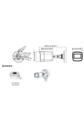 8 MP 4-in-1 (CVI, TVI, AHD, Analog) Bullet-Kamera HIKVISION