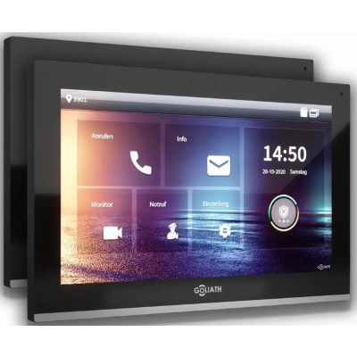 7 Monitore 10 Zoll in Schwarz